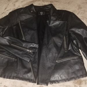Leather Moto Jacket